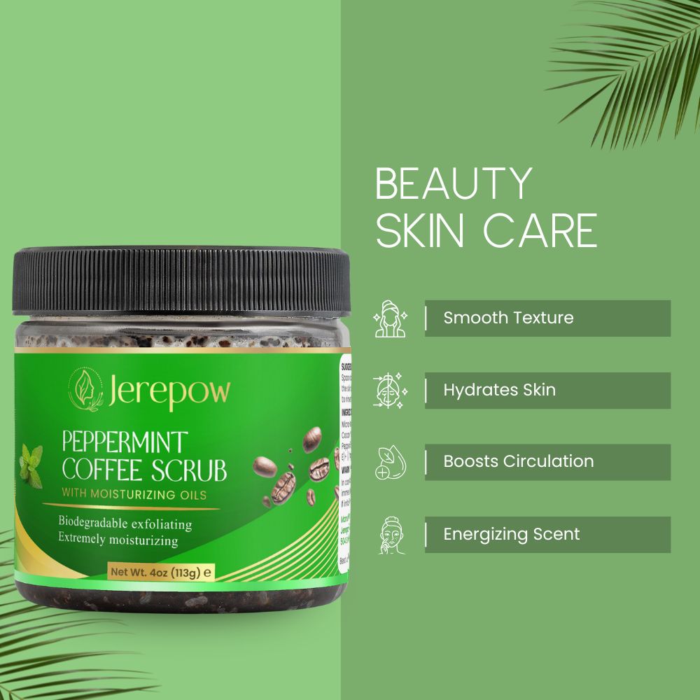 Peppermint Coffee Scrub